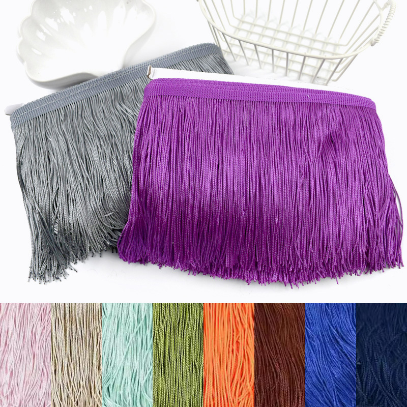5/10Yard 10-20cm Sewing Tassel - Fringe Ribbon Sewing ulasan dan harga