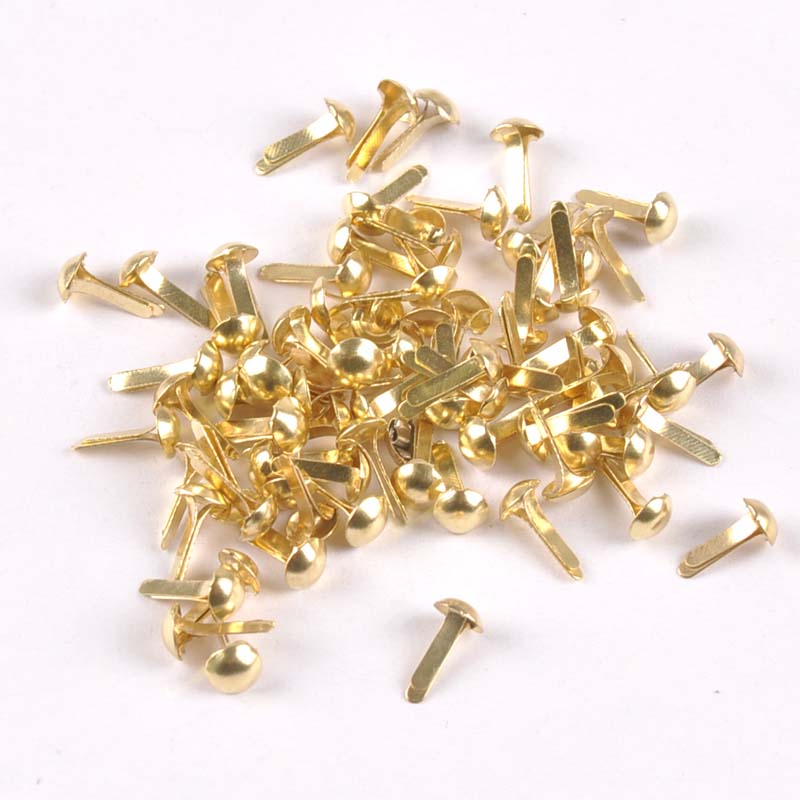 100PCs mixed Silver/golden Rou - Embellishments For Scrapbooking ulasan dan harga