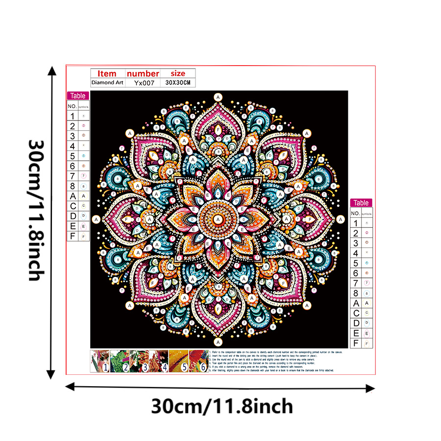 5D DIY Diamond Painting Flower - Embellishment Crafts ulasan dan harga