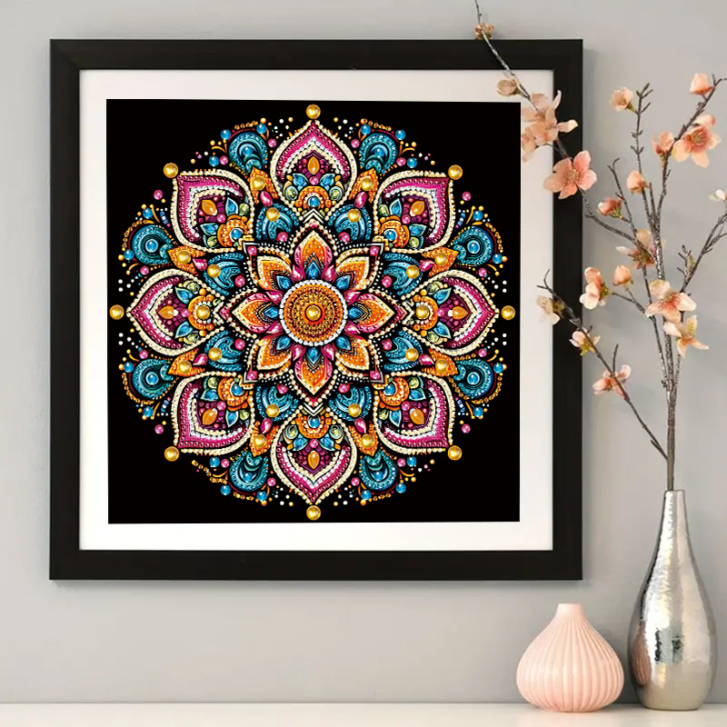 5D DIY Diamond Painting Flower - Embellishment Crafts ulasan dan harga