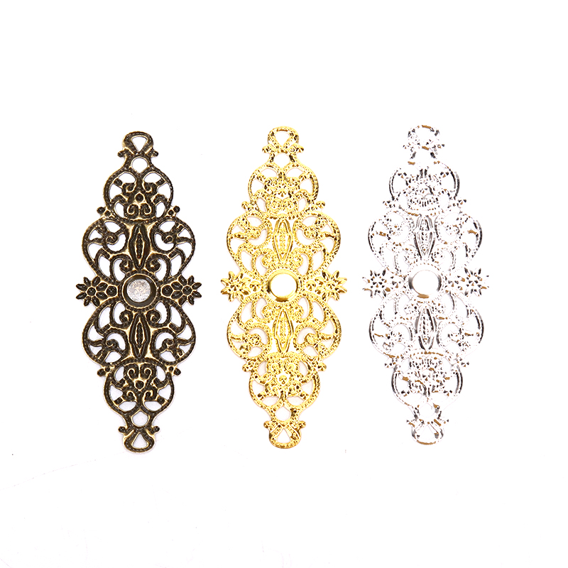 ★▲20Pcs Filigree Flower Wrap C - Craft Embellishments ulasan dan harga