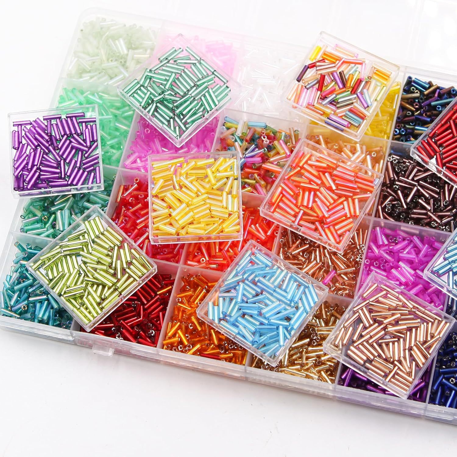 About 6720Pcs/Box 7mm 28 Color - Embroidery Craft ulasan dan harga