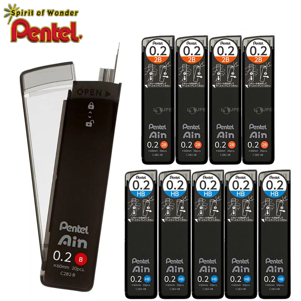 3Boxes Japan Pentel Leads C282 - Pentel Pen Energel ulasan dan harga