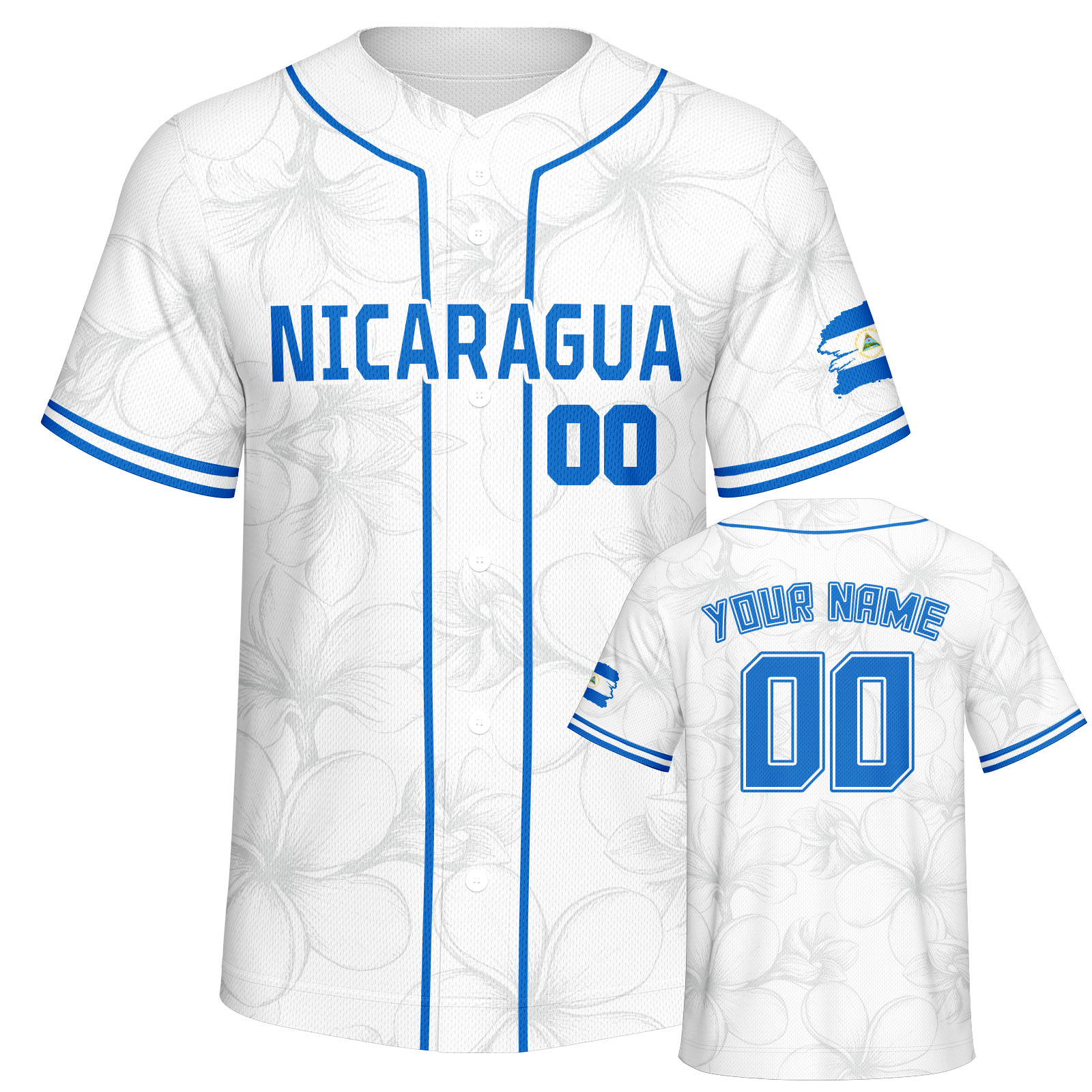 Personalized Nicaragua Basebal - Embellish Knit ulasan dan harga