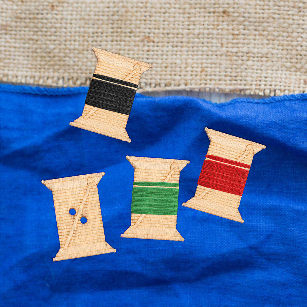 100Pcs Wooden Sewing Machine T - Embroidery Craft ulasan dan harga
