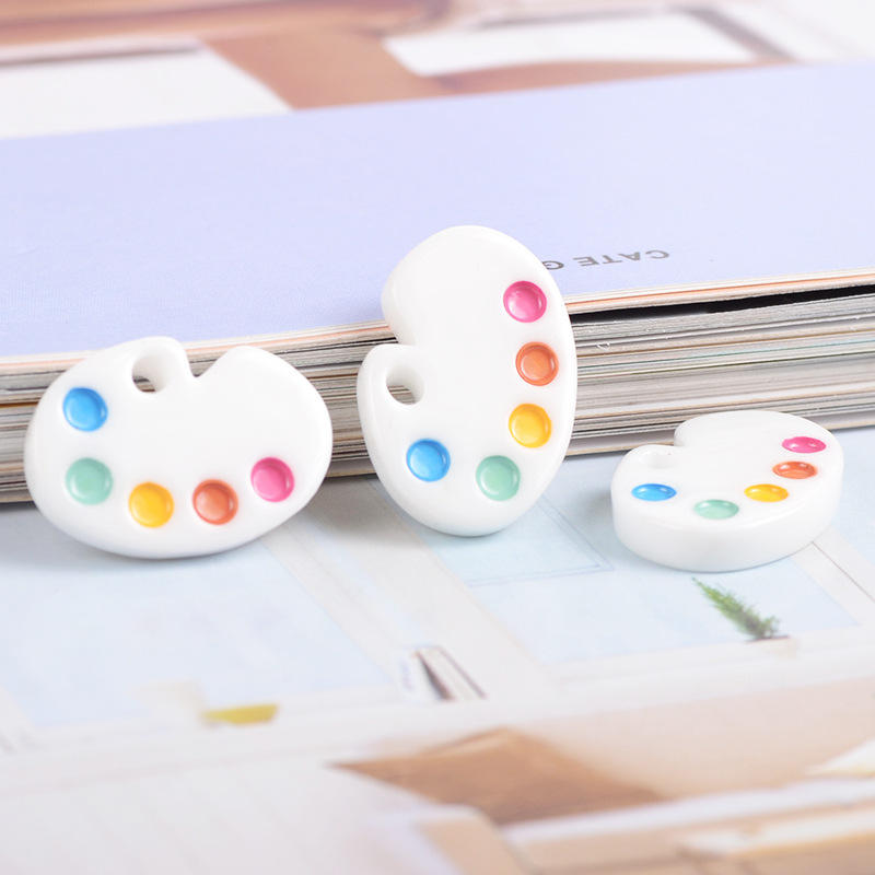 10pcs Diy Kawaii Resin Palette - Christmas Craft Embellishment ulasan dan harga